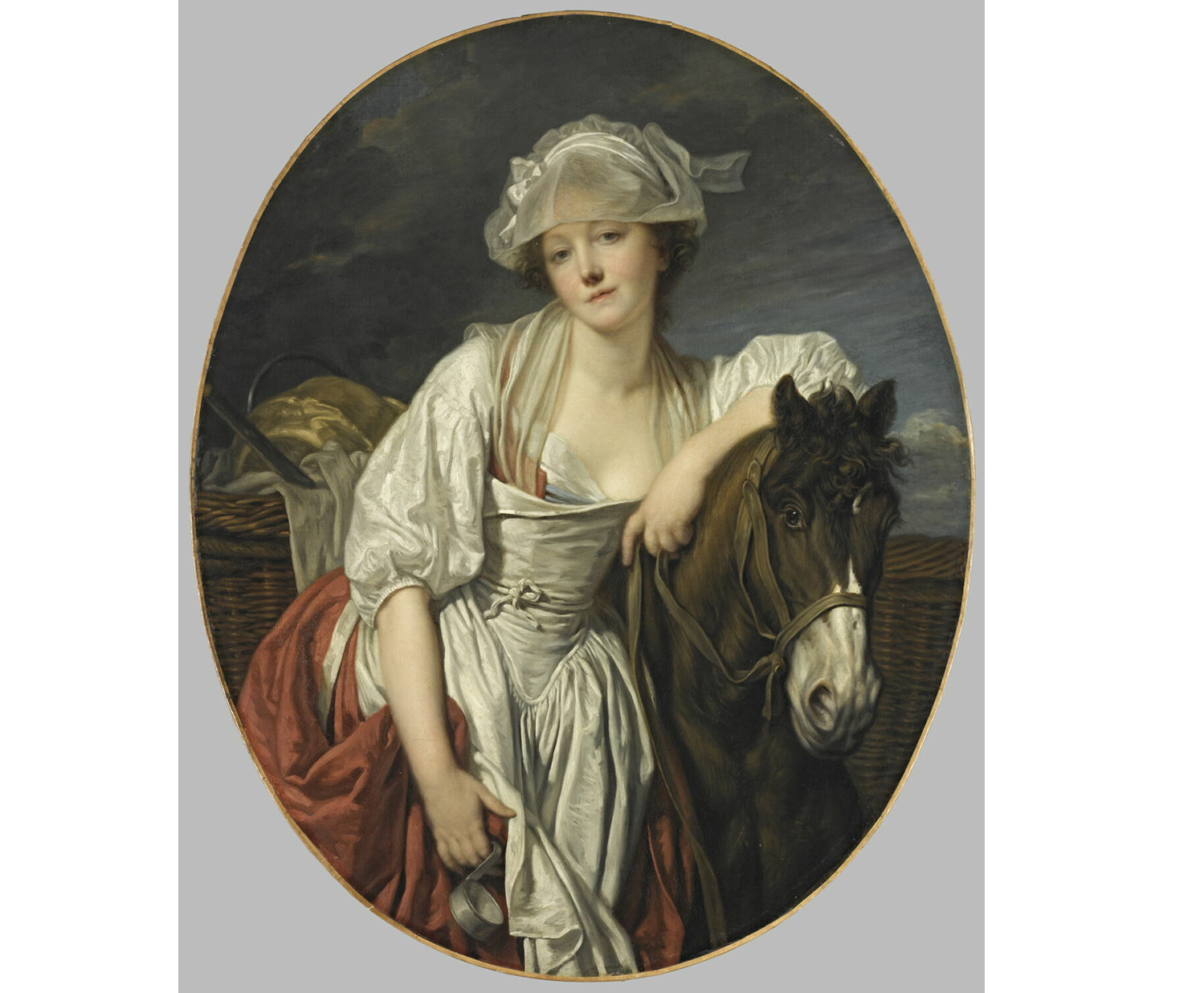 La laitière, Jean-Baptiste Greuze, Musée du Louvre