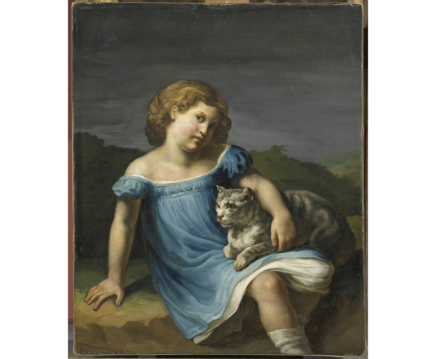 Louise Vernet enfant, Théodore Géricault, Musée du Louvre
