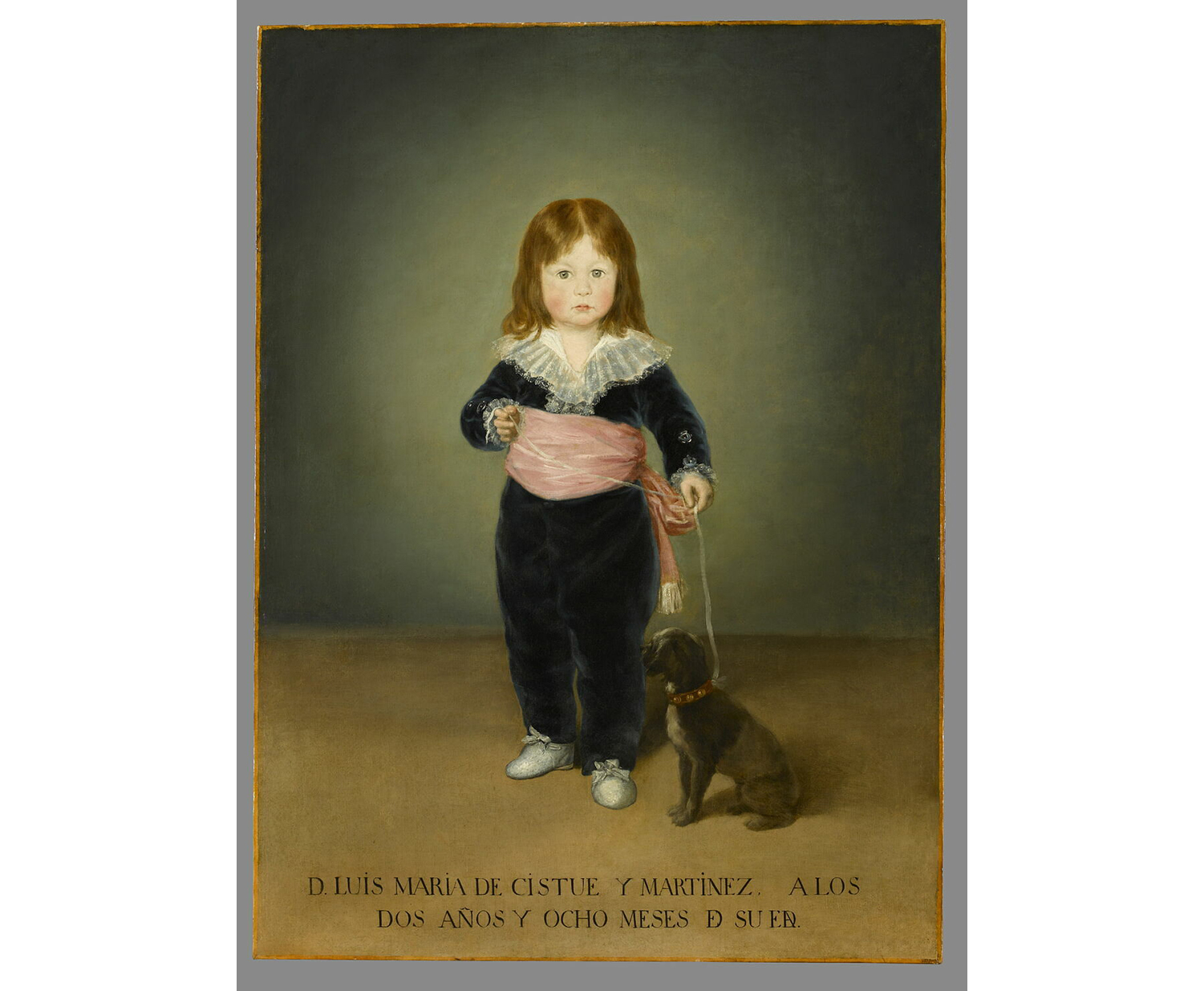 Portrait de Luis María de Cistué y Martínez, Francisco Goya y Lucientes, Musée du Louvre